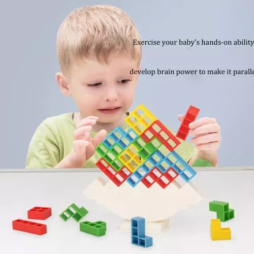Jogo De Balanceamento De Torres Tetris Educational 3d