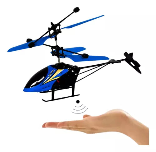 Helicóptero Sensor Mãos Avião Voa Brinquedo Recarregável