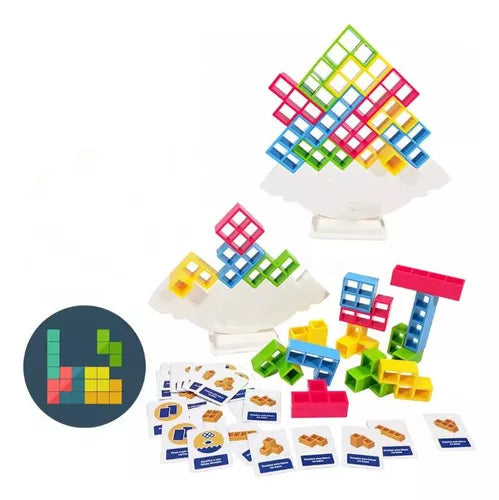 Jogo De Balanceamento De Torres Tetris Educational 3d