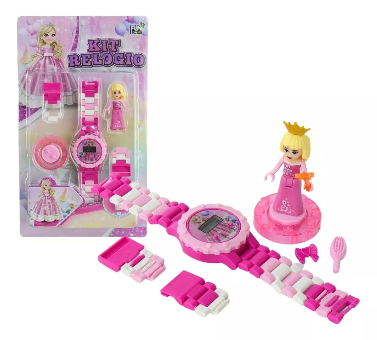 Relógio Infantil Crianças Princesas Diversos Desenhos