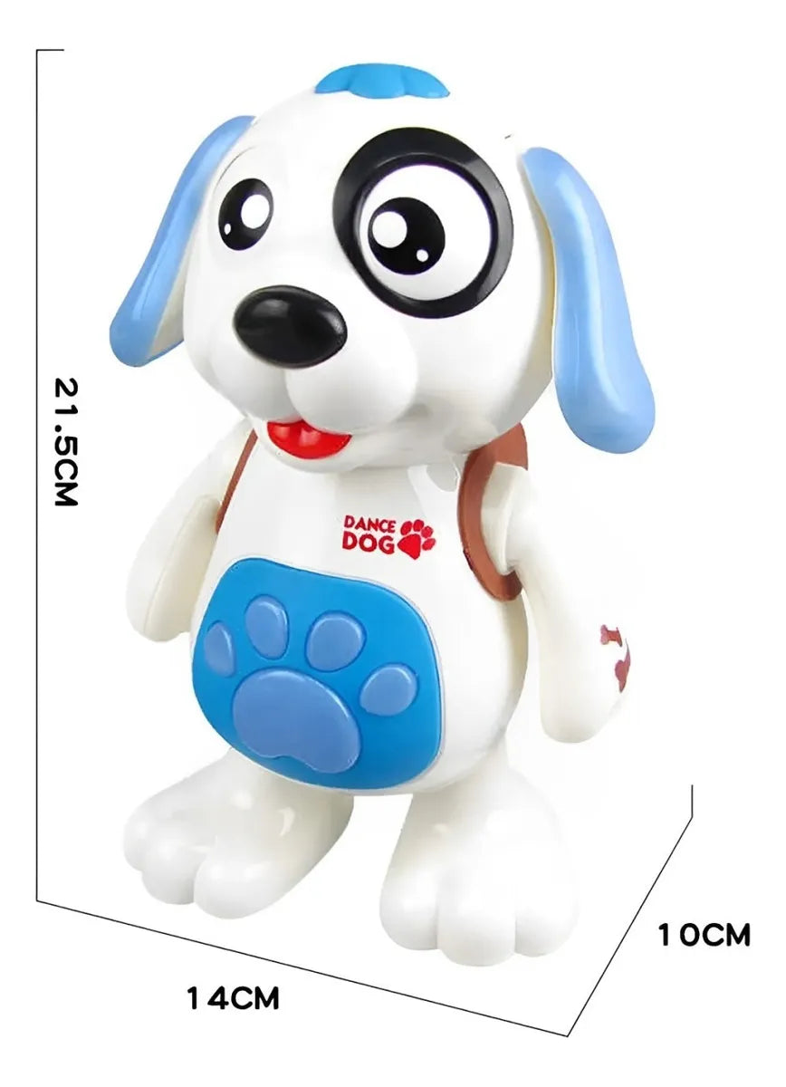 Cachorro Dançarino Brinquedo Musical que Dança, Mexe tem Luz E Som