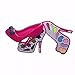 Kit Maquiagem Princesas Infantil Rosa Pink Formato De Sapato Anti Alergico Brinquedo