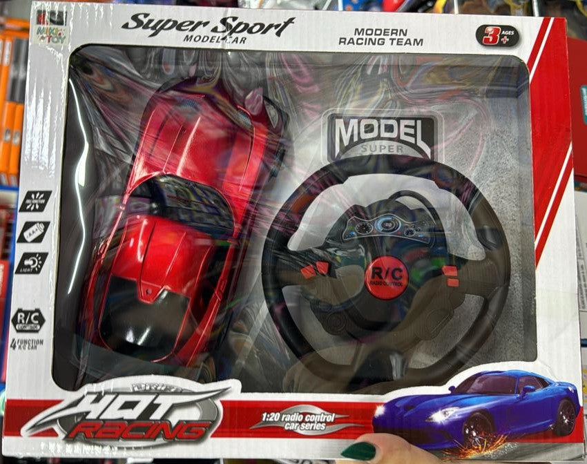 Carrinho De Controle Remoto Sem Fio Volante- Vermelho