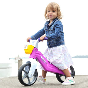 Bicicleta Infantil sem Pedal Rosa ou Azul Twister