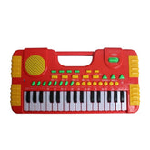 Teclado musical infantil piano musical com 31 teclas 8 sons e função gravador infantil a pilhas pianinho bebe e crianças