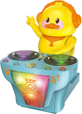 Pato Cantando Brinquedos em movimento com música e luzes LED
