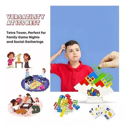 Jogo De Balanceamento De Torres Tetris Educational 3d