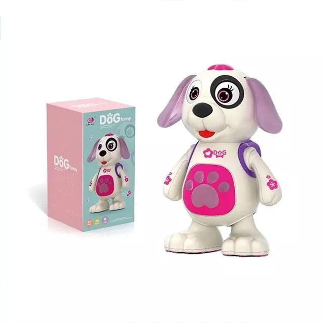 Cachorro Dançarino Brinquedo Musical que Dança, Mexe tem Luz E Som