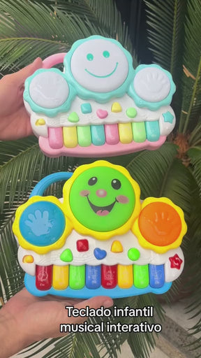 Teclado Piano Musical Bebê Brinquedo Infantil Divertido