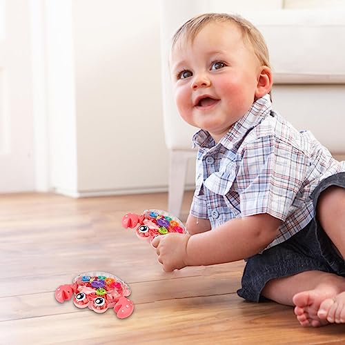 Engrenagem Trem Brinquedo - Caranguejo de brinquedo de rastreamento de aprendizagem - Brinquedo de engatinhar eletrônico